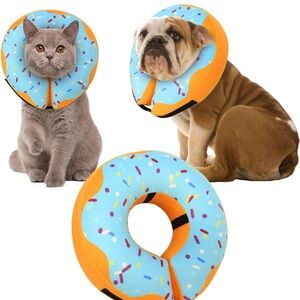 Inflatable dog collar, medium new, never used taken out of pkg for inspc only